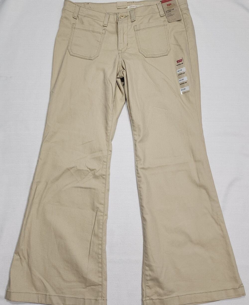 Levi's superlow flare low rise pants W32'' X L32''